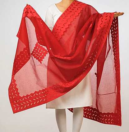 Applique Dupatta